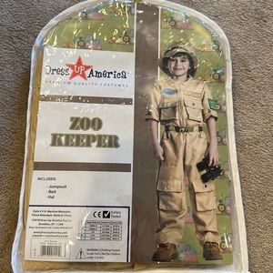 Kids zoo keeper costume